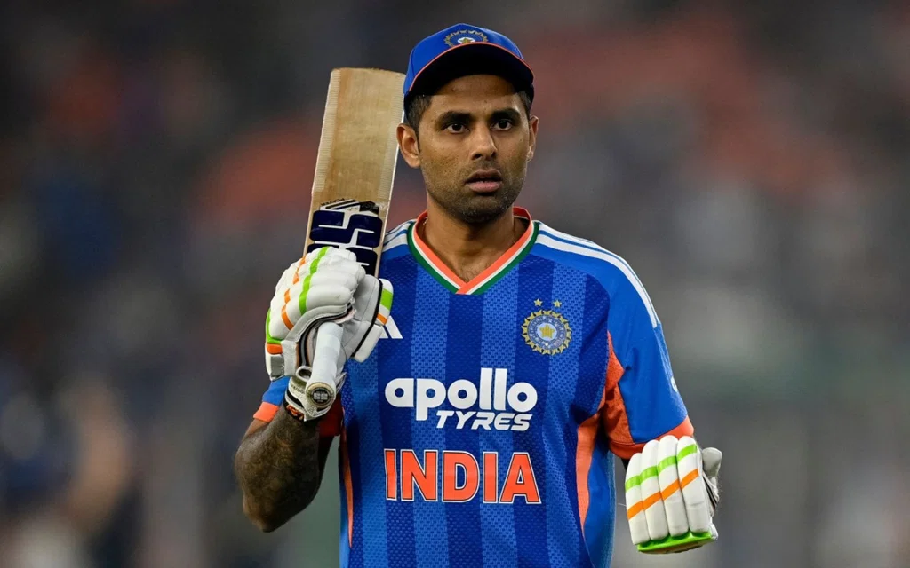 Suryakumar Yadav for team India - (Source: AFP)