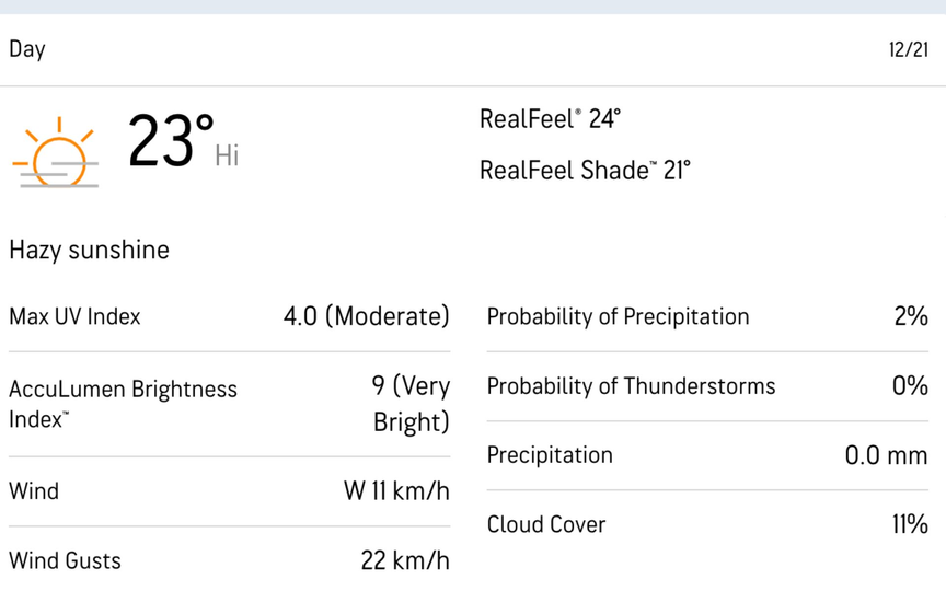 दुबई का मौसम अपडेट (Source: Accuweather/X.com)