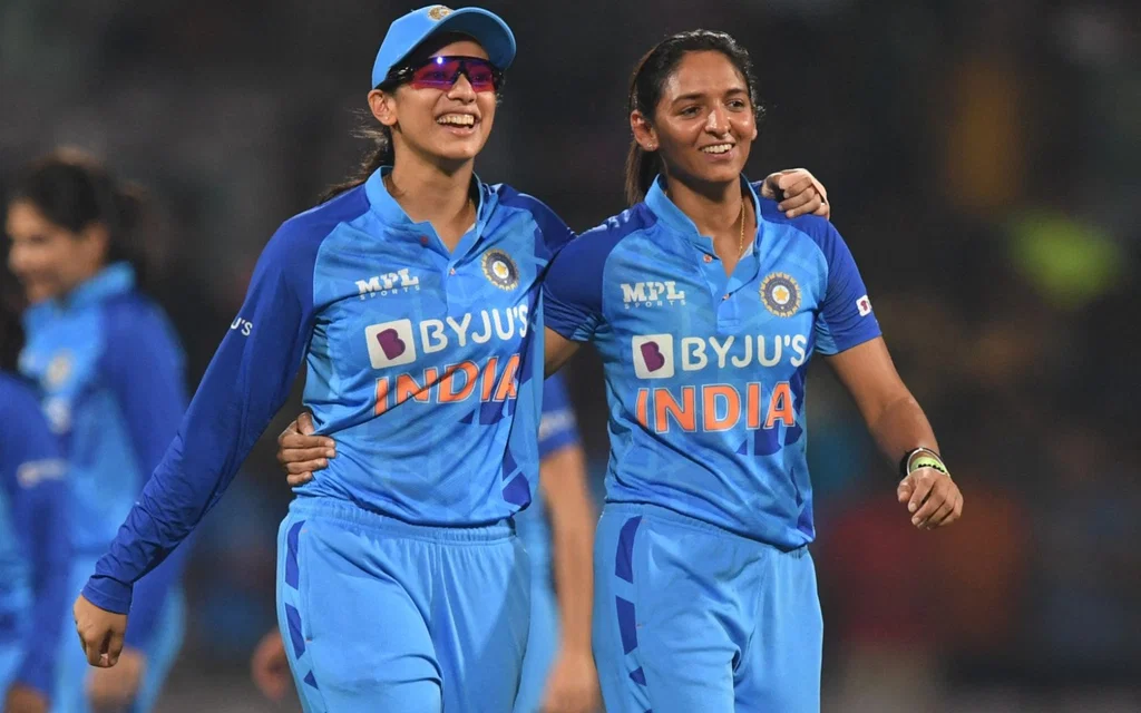 Smriti Mandhana and Harmanpreet Kaur (Source: AFP)