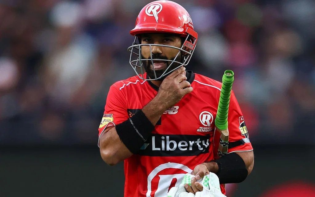 Rizwan walks away scoring 32 (Source: @TOKSports021 /x.com)