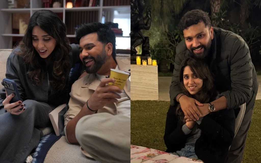 Rohit wishes wife Ritika on birthday [Source: @rohitsharma45/IG]