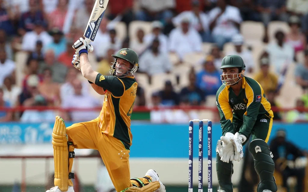 Michael Hussey’s last over madness (Source: @cricbuzz/x.com)