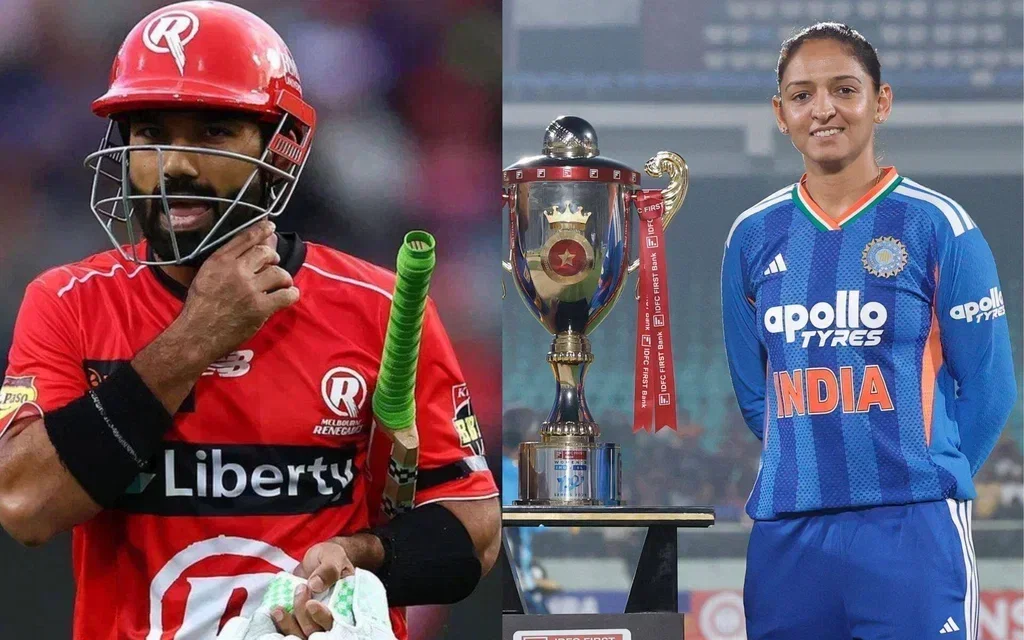 Mohammad Rizwan and Harmanpreet Kaur [Source: @TOKSports021, @BCCIWomen/x]