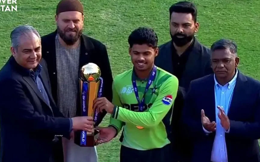 Mohsin Naqvi announces PKR 5 Million reward for Pakistan U19 players after historic win in Asia Cup