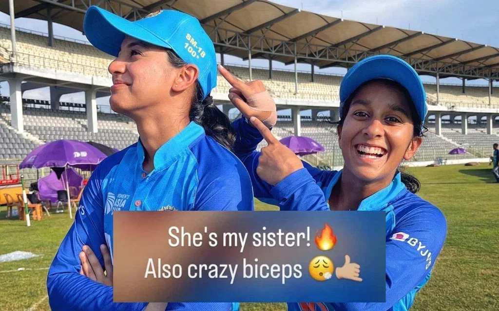 Smriti Mandhana and Jemimah Rodrigues [Source: @JemiRodrigues/x]