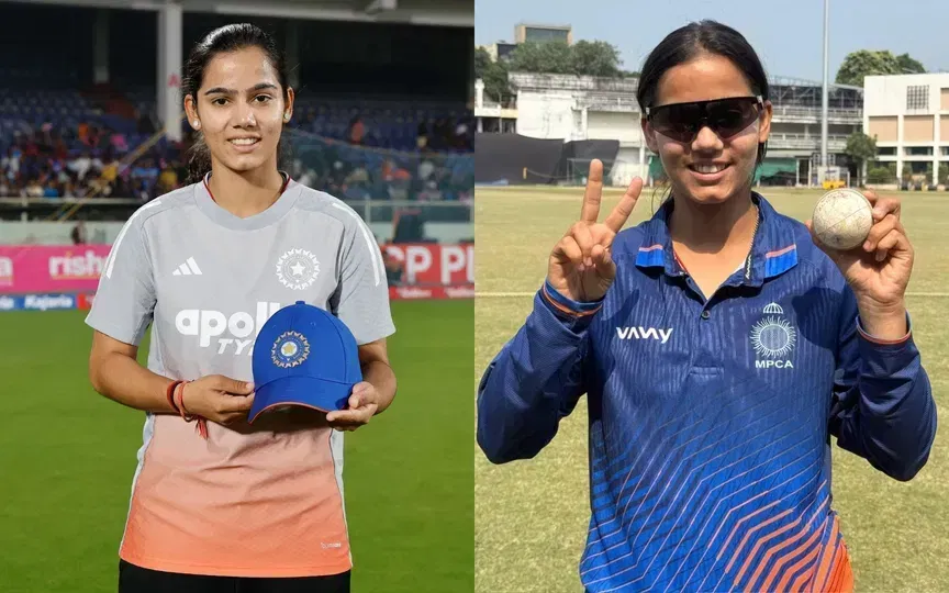वैष्णवी शर्मा (X.com/BCCIWomen & vaishnavi_sharma.18)