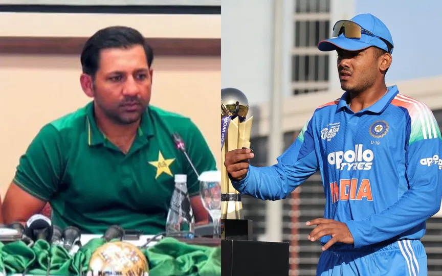 सरफराज अहमद ने भारत की आलोचना की [स्रोत: @MDRaju_Live, @crickethub_pk/X.com]