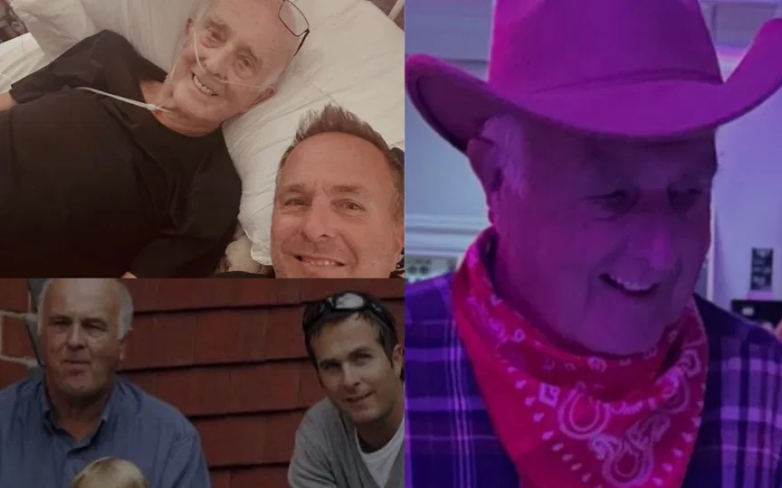 Michael Vaughan's Instagram photos with his father [Source: @michaelvaughan/Instagram]