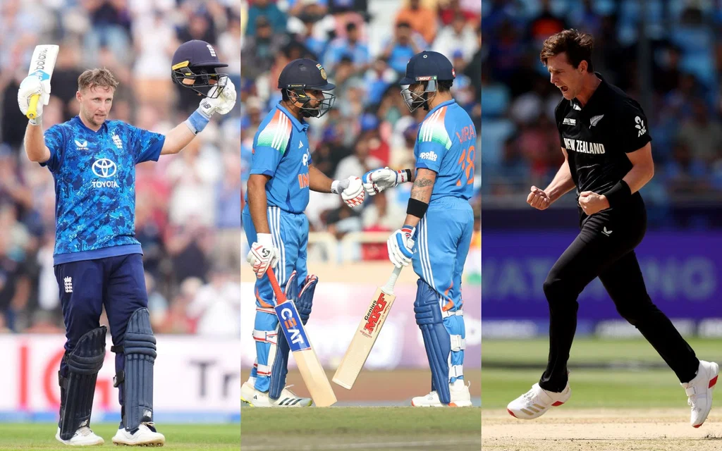 Root, Rohit, Kohli and Henry are included in the 2025 ODI TOTY [Source: JoeRoot66Fan, BCCI, Kiwiscricketfan/X.com]