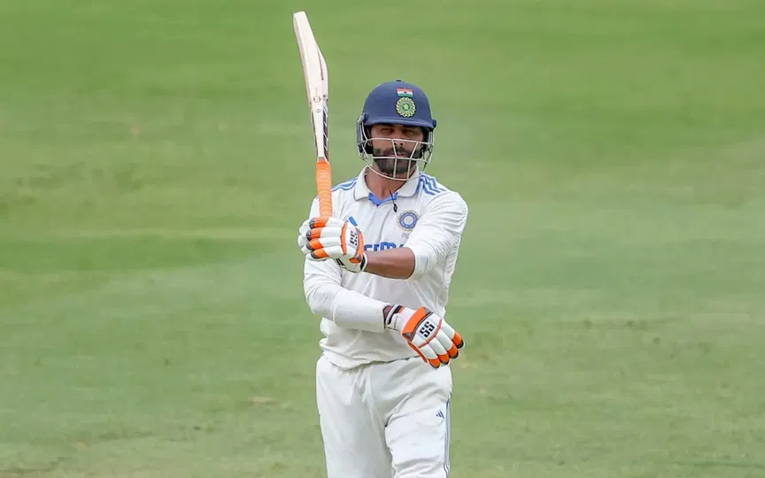 रवींद्र जडेजा [Source: @ImTanujSingh/X]