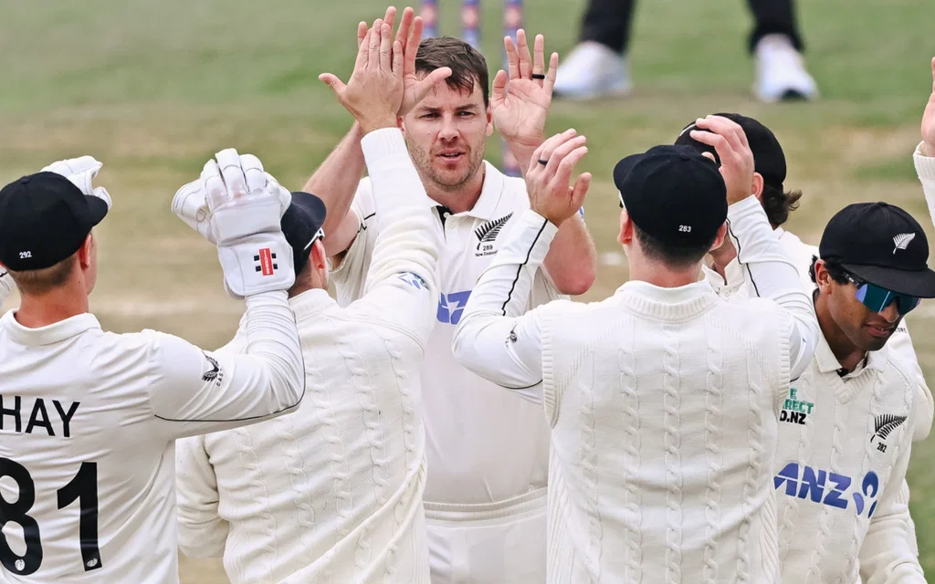 New Zealand stand second in the WTC table [Source: Blackcaps/X.com]