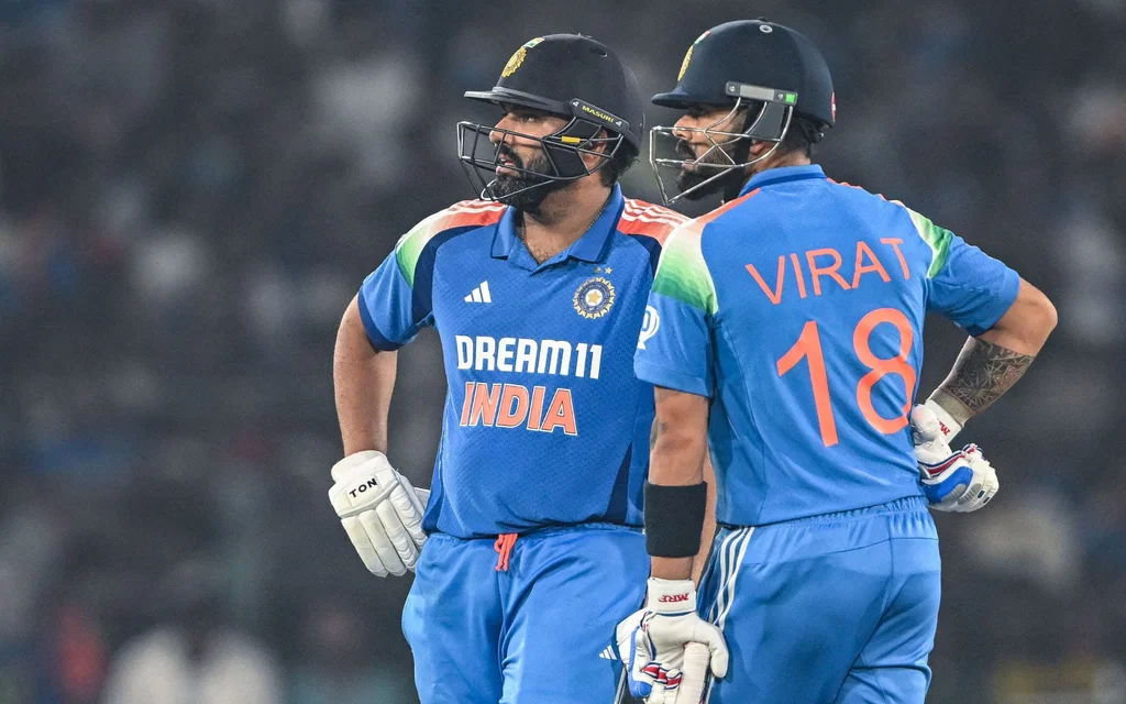 Virat Kohli and Rohit Sharma in Vijay Hazare Trophy 2025-26 (AFP)