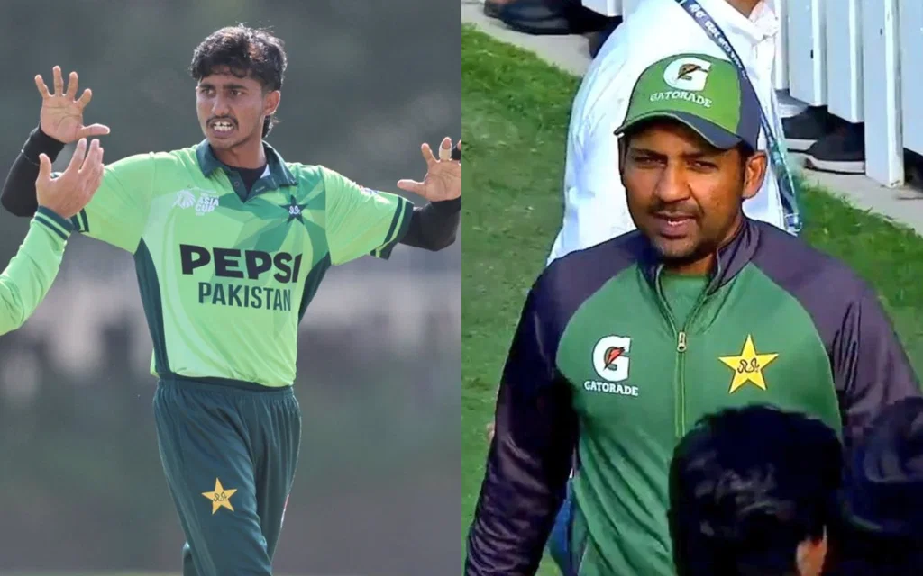 Ali Raza and Sarfaraz Ahmed [Source: @RayhamUnplugged/X]