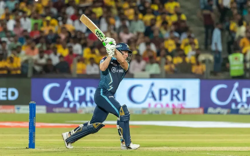 David Miller during an IPL match (Source: @india_fantasy/X)