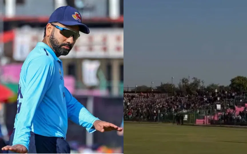 “Rohit bhai ko bowling do”: Crowd erupts in hilarious demand during Mumbai's VHT match