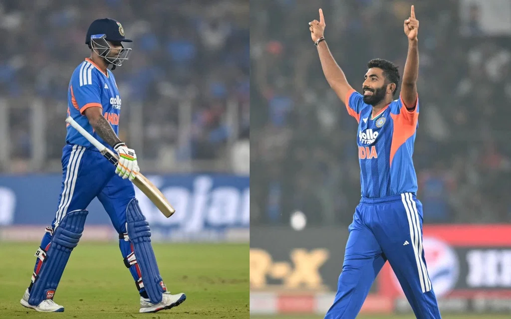 Suryakumar Yadav and Jasprit Bumrah - (Source: AFP)