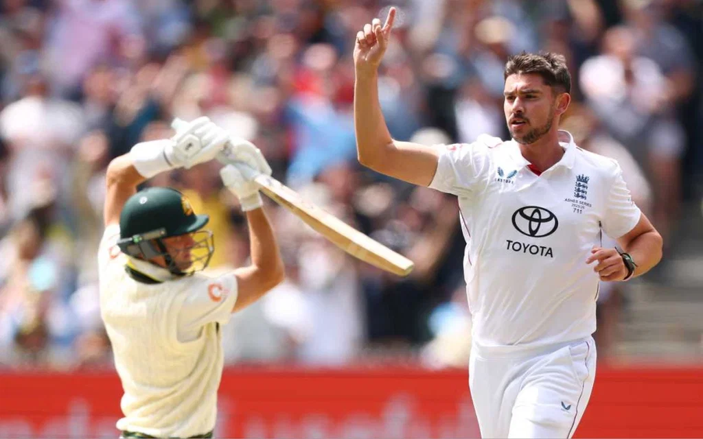 Josh Tongue took 5/45 at MCG [Source: CricCrazyJohns/X.com]