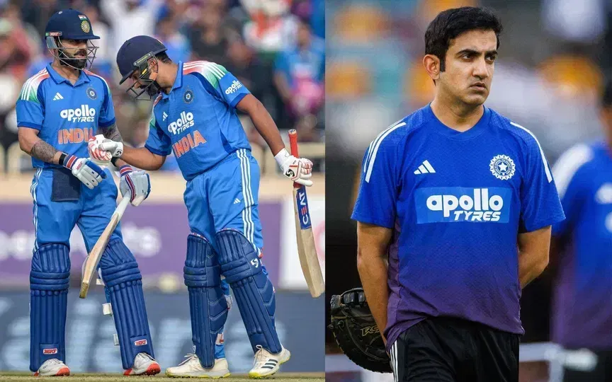 रोहित-कोहली और गंभीर [AFP]