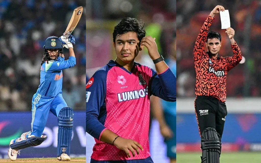 Top 10 most talked-about cricketers in India throughout 2025 (AFP)