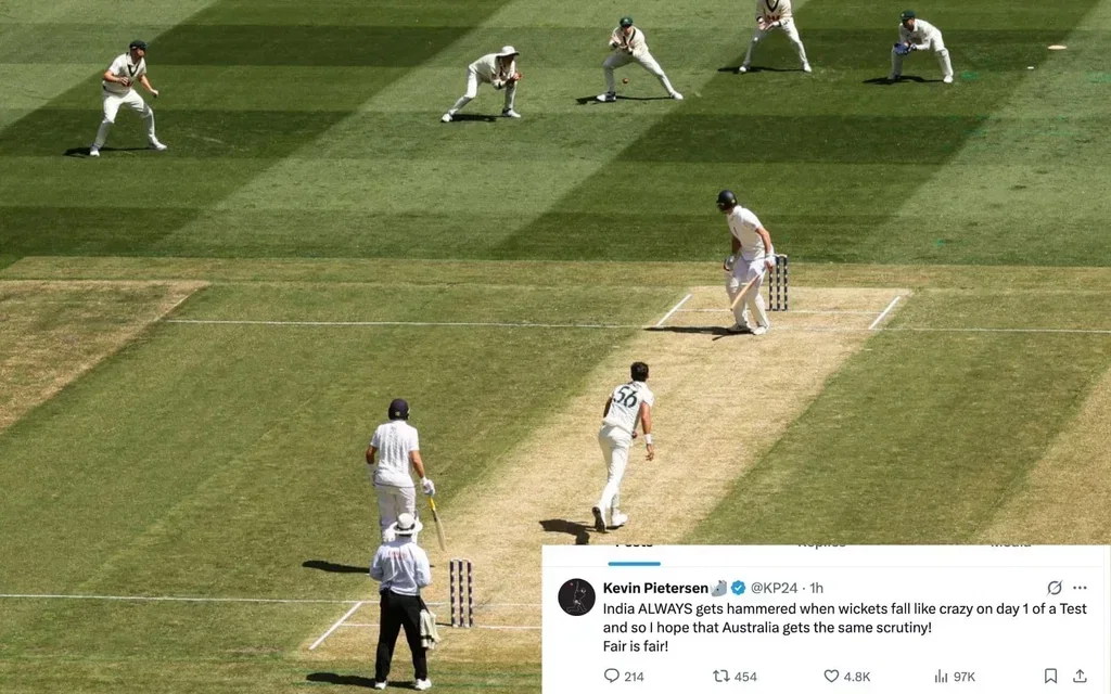Kevin Pietersen tweets about MCG pitch - (Source: AFP)