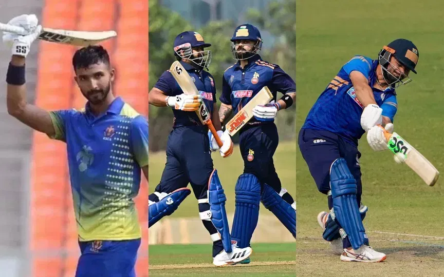 VHT Round 2: Padikkal, Rinku and Pant fire beside Virat Kohli; Rohit falls for duck