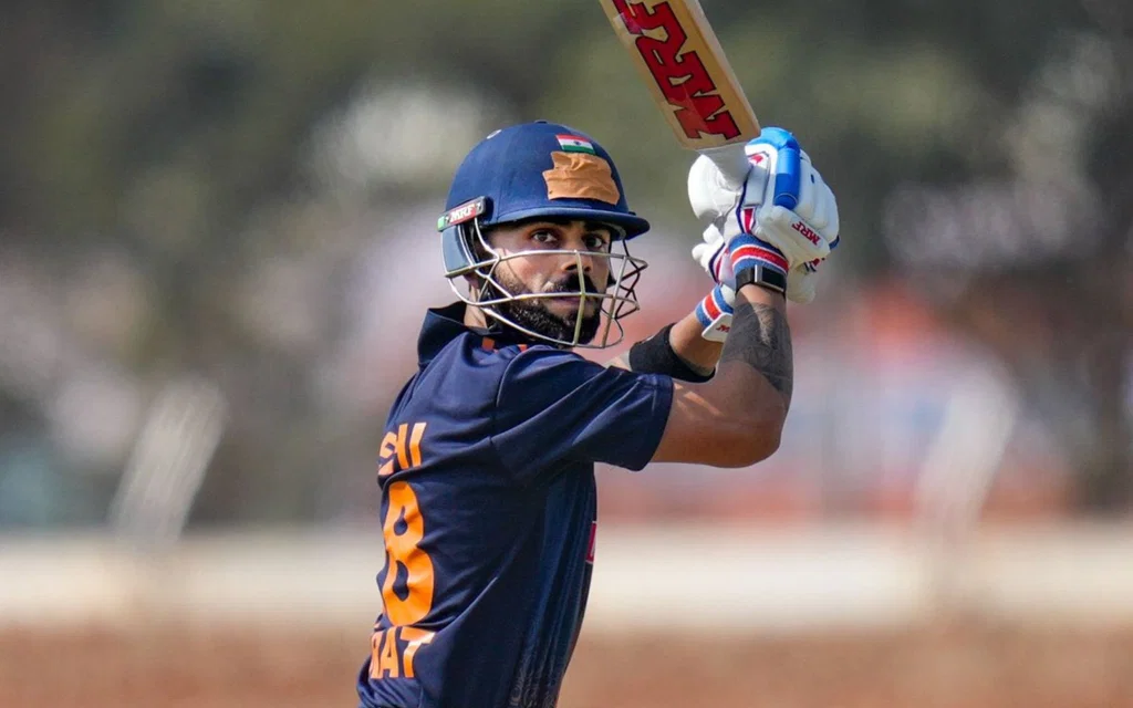 Virat Kohli for Delhi. [Source - @wrognxvirat/x.com]