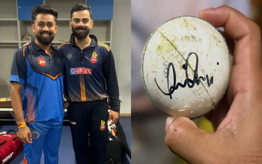Virat Kohli surprises Gujarat nemesis with 'priceless' gift in Vijay Hazare Trophy
