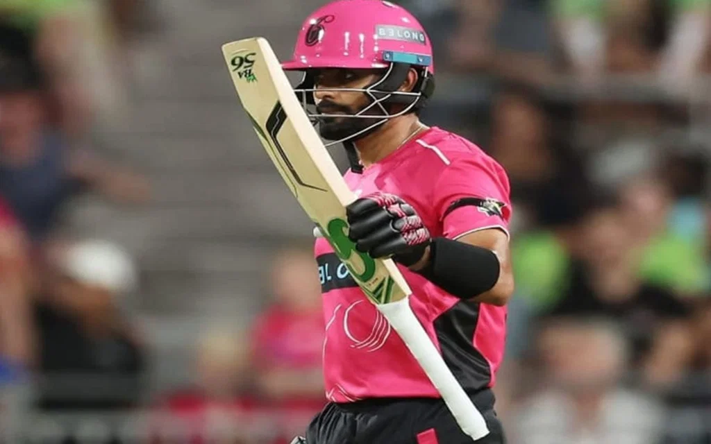 Babar Azam has flopped in the BBL so far [Source: @SixersBBL/X]