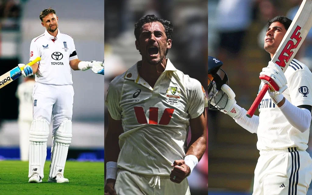 Root, Starc and Gill feature in Test TOTY 2025 [Source: cricket_broken, 141Adelaide_, sushipill77/X.com]
