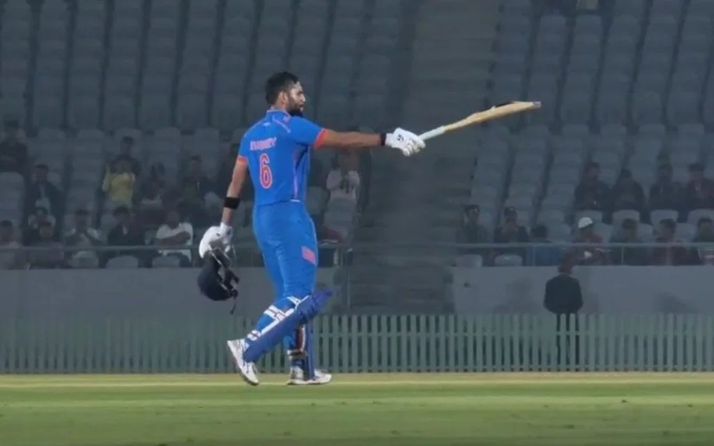 Dhruv Shorey's unbeaten 118 (Source: @Saabir_Saabu01/x.com)