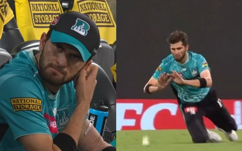 Shaheen Afridi out for remainder of BBL [Source: @michaelscottfc/x.com]
