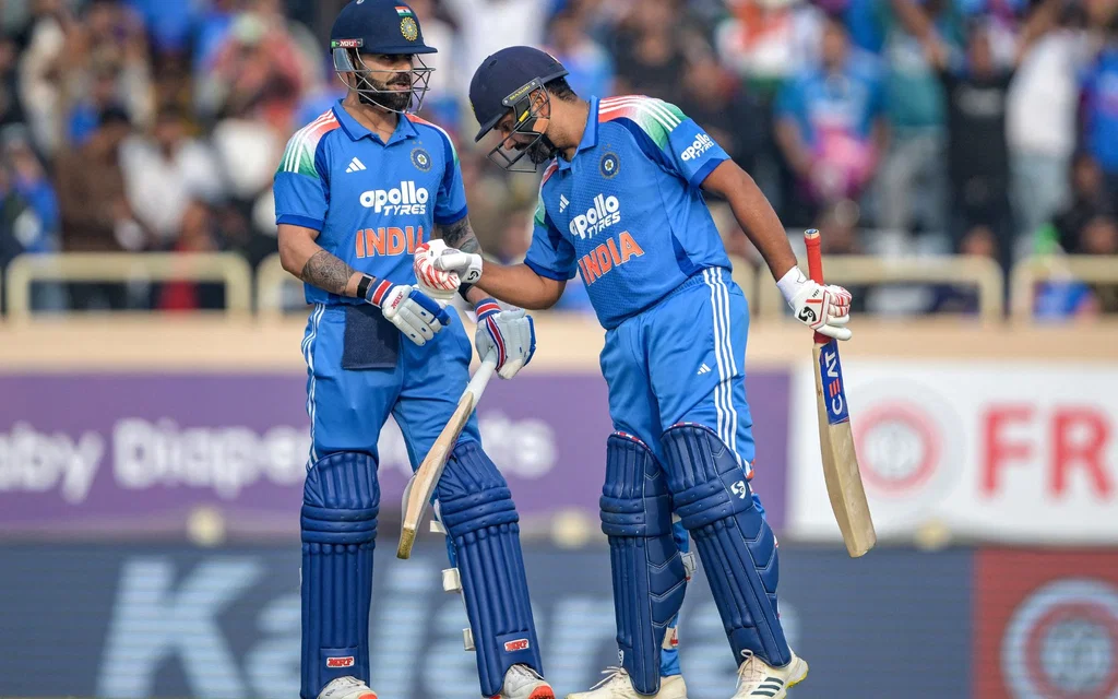 Virat Kohli and Rohit Sharma in VHT [Source: AFP]
