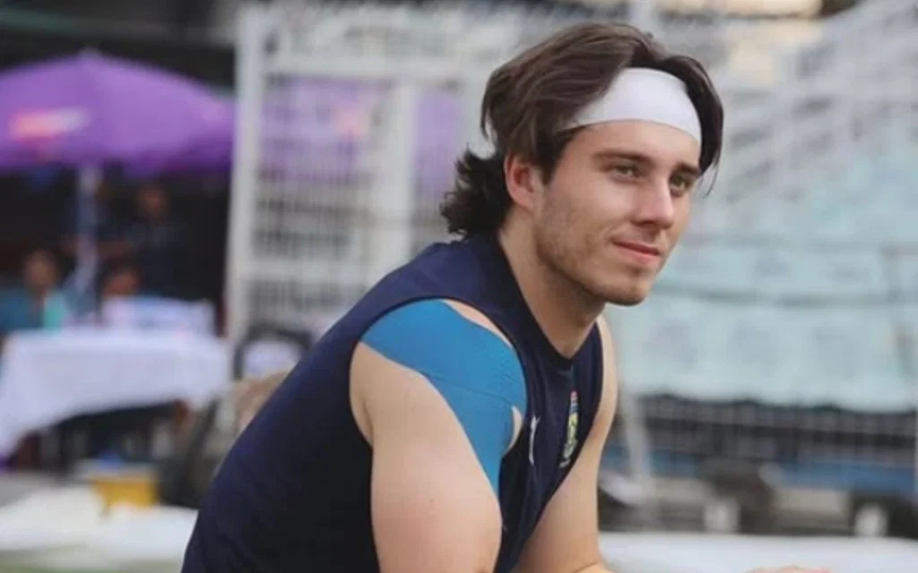 Dewald Brevis during training [Source: @chennaiipl/Instagram]