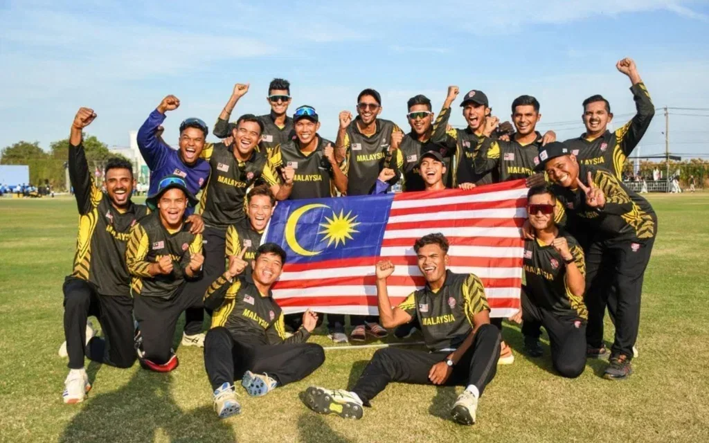 Malaysian Cricket Team at SEA Games 2025 (Source: X/MalaysiaCricket)