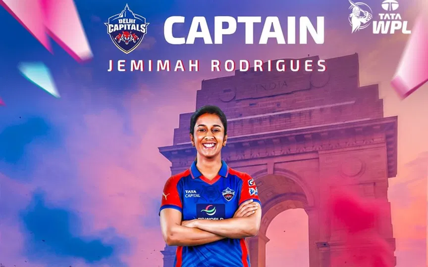 Delhi Capitals captain Jemimah Rodrigues (X.com/@gyanudatt8)