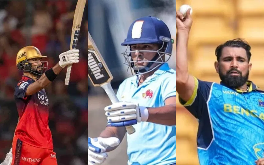 VHT R4: Statement tons for Padikkal and Sarfaraz; Shami keeps knocking selectors' doors VHT R4: Statement tons for Padikkal and Sarfaraz; Shami keeps knocking selectors' doors