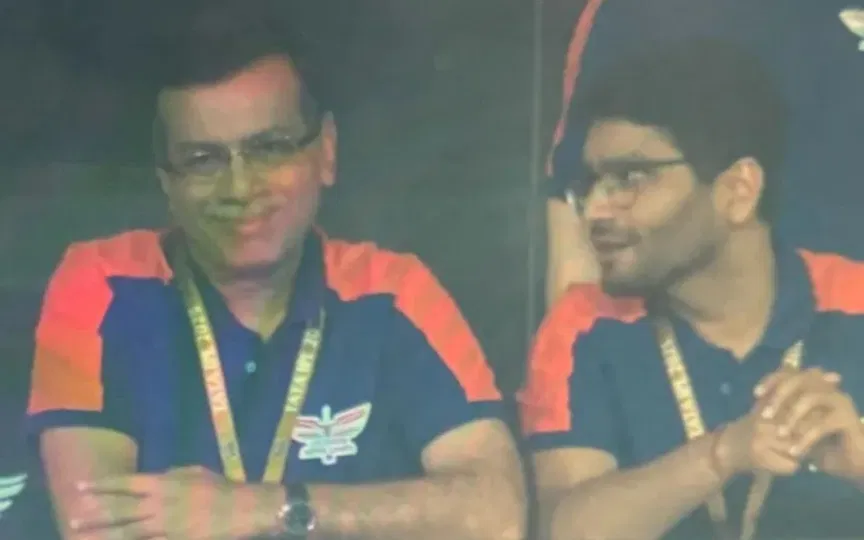 Sanjiv Goenka’s painful smile in IPL [Source: JioHotstar]