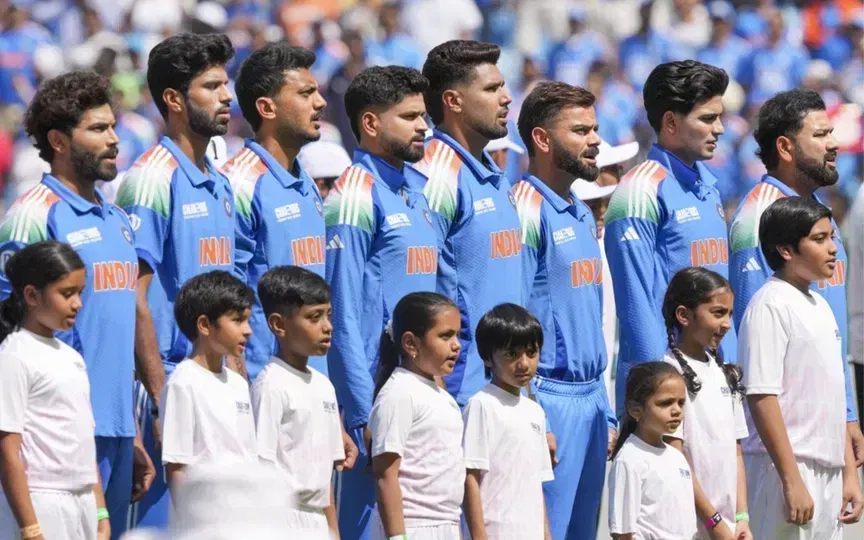 भारतीय पुरुष क्रिकेट टीम (स्रोत: @MyKhel Malayalam, x.com)