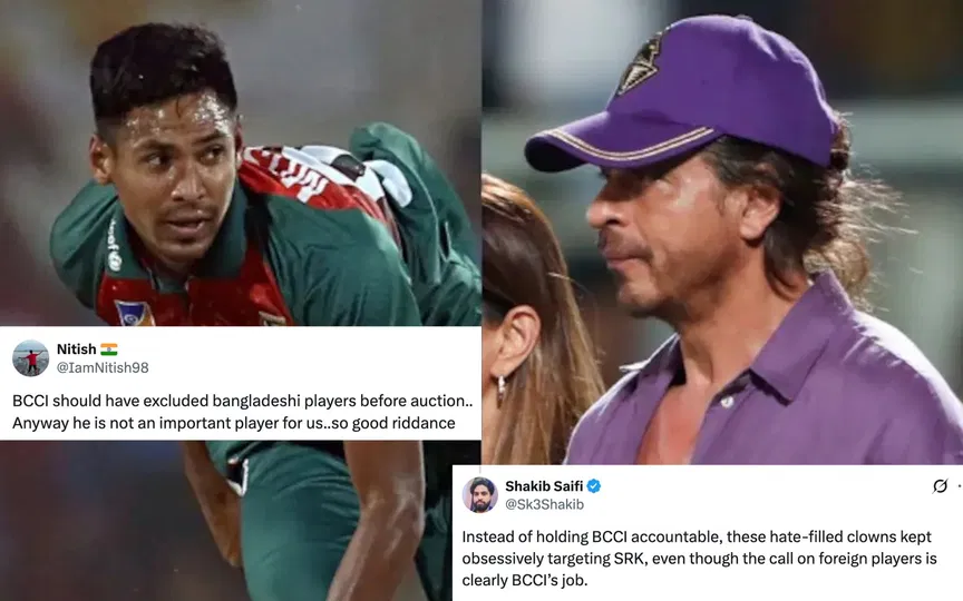 Fans react to Rahman's KKR exit news