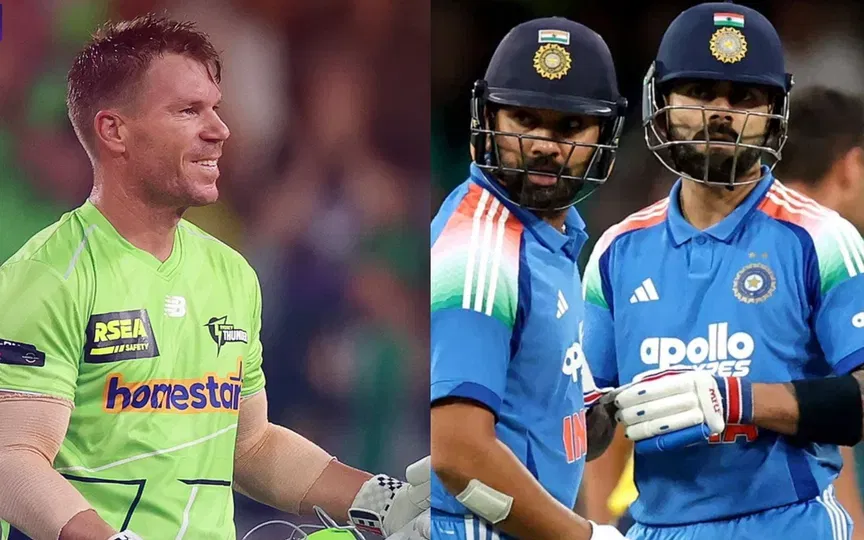 David Warner matches Virat Kohli news
