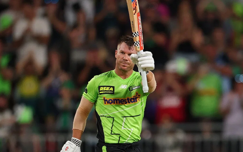 David Warner smashes thrilling ton in BBL 2025-26 (Source: @SK451055/x.com)