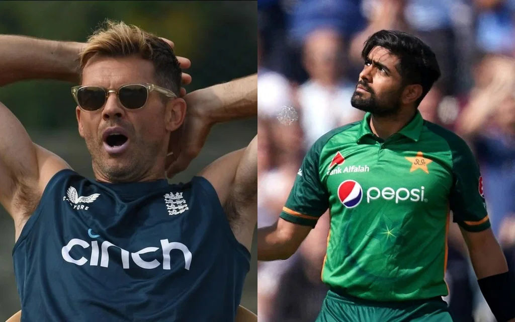 James Anderson adores Babar Azam [Source: @CricCrazyJohns, @Inayattttt_56/X.com]