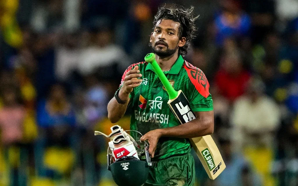 Najmul Shanto for Bangladesh - (Source: AFP)