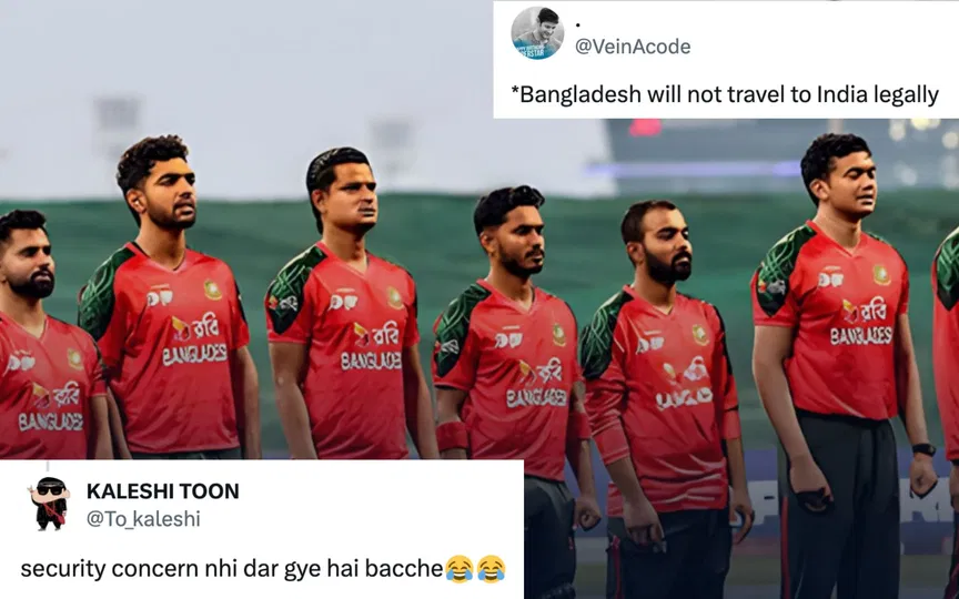 "Daar gye hai bacche": Fans mock Bangladesh for skipping India travel for T20 World Cup 2026