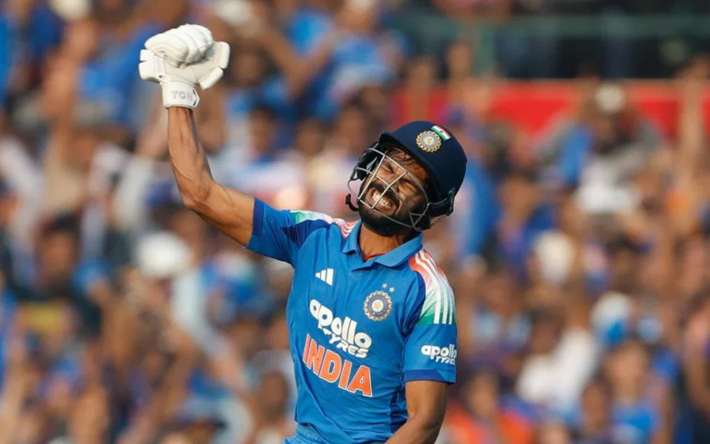 Ruturaj Gaikwad's questionable snub (Source: @itzyash07/x.com)