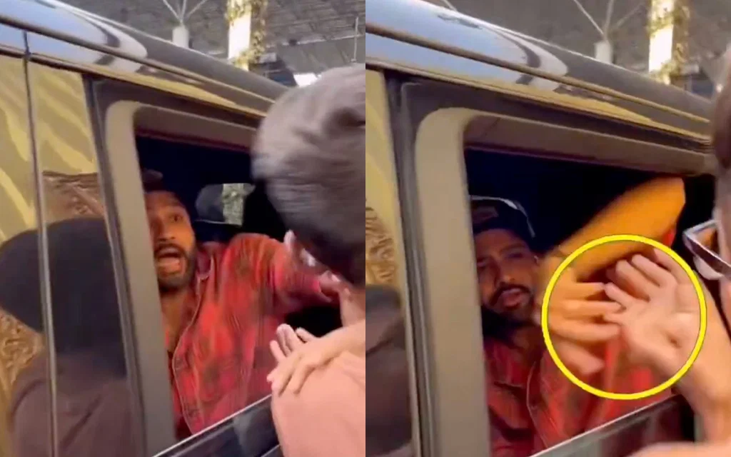 Rohit Sharma's angry reaction (Source:@rushiii_12,x.com)