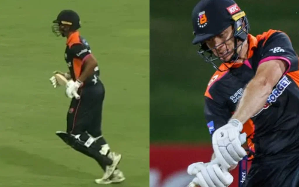 Two retired outs in a single T20 innings [Source: @supersmashnz/Instagram]
