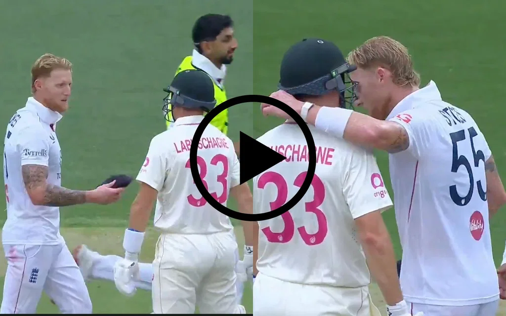 Ben Stokes and Marnus Labuschagne - (Source: ScreenGrab/X.com)