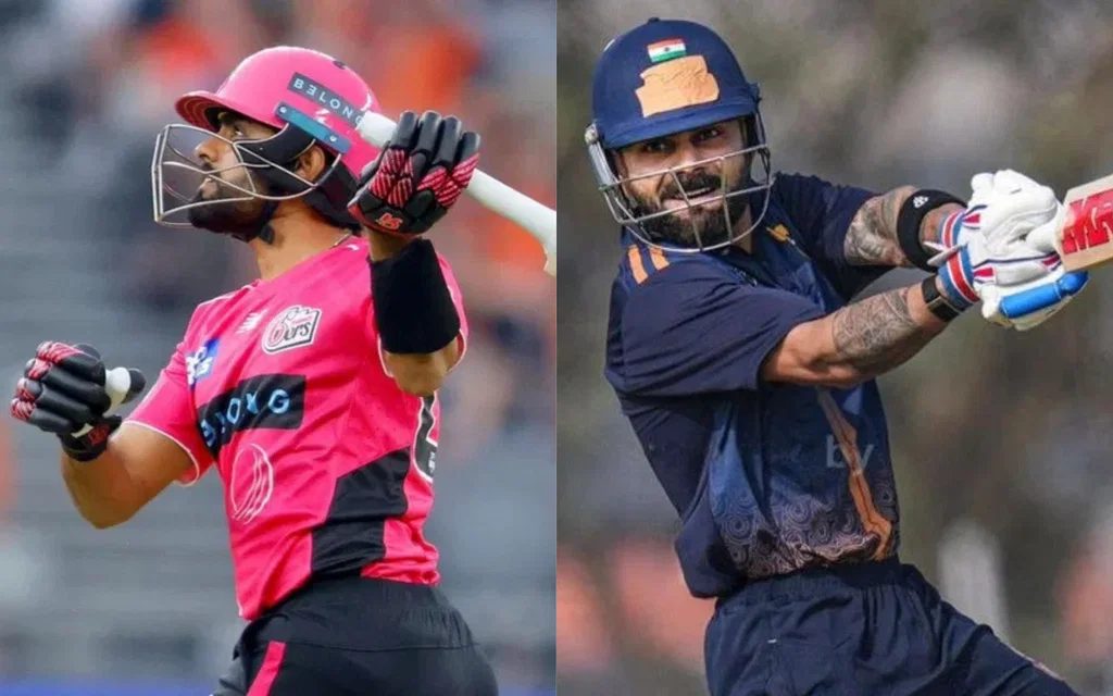 Babar Azam and Virat Kohli [Source: @KohliInsider/x]