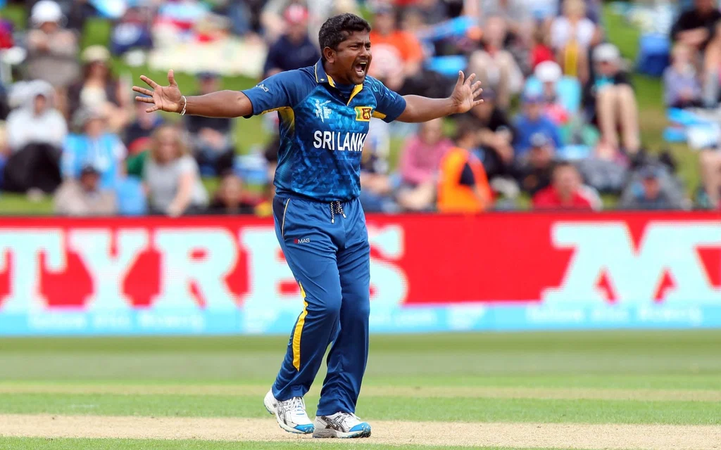 Rangana Herath’s magical fifer (Source: @ICC/x.com)
